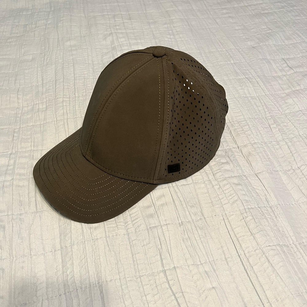 Melin A-Game Hydro Hat, Olive color way, vintage fit
